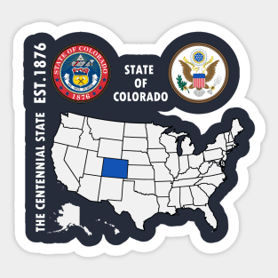 State of Colorado Sticker